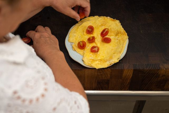 Domaći omlet s rajčicama iz štefanijine kužine